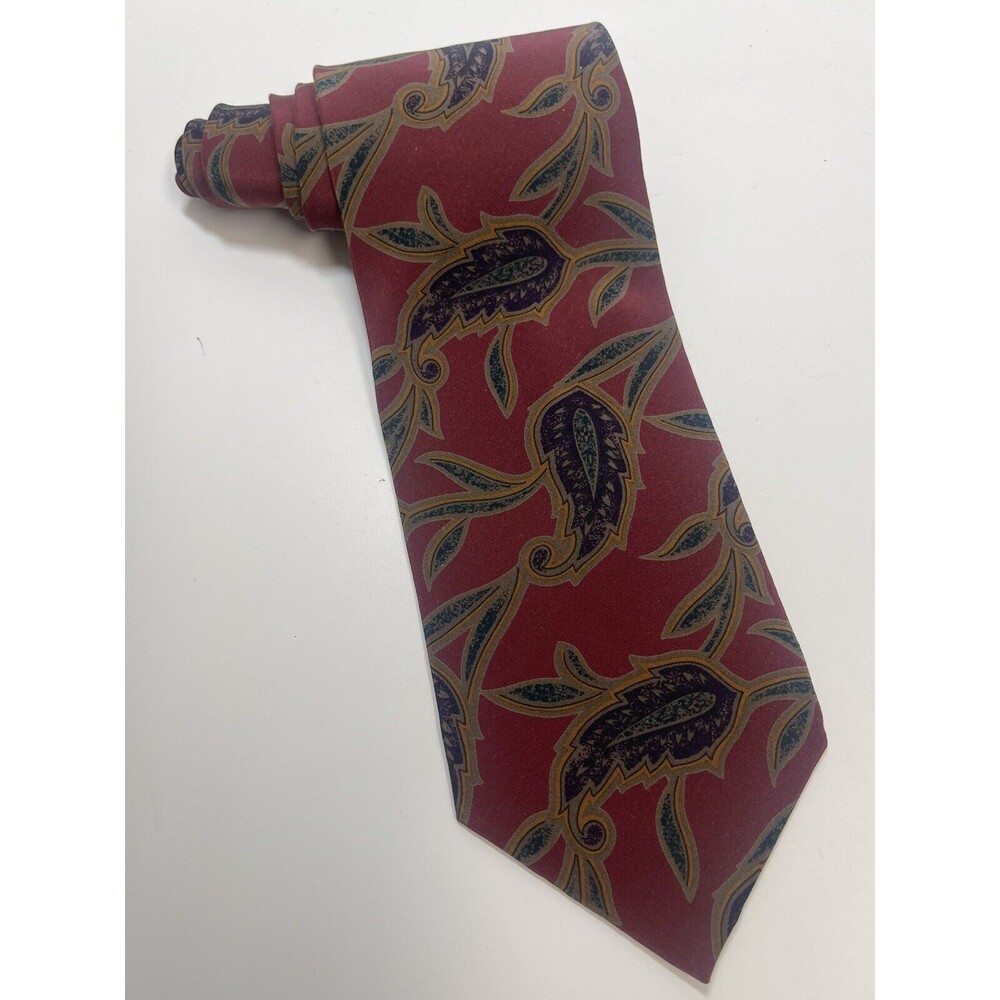 Christian Dior Monsier 100% Silk Men’s Paisley Neck Tie